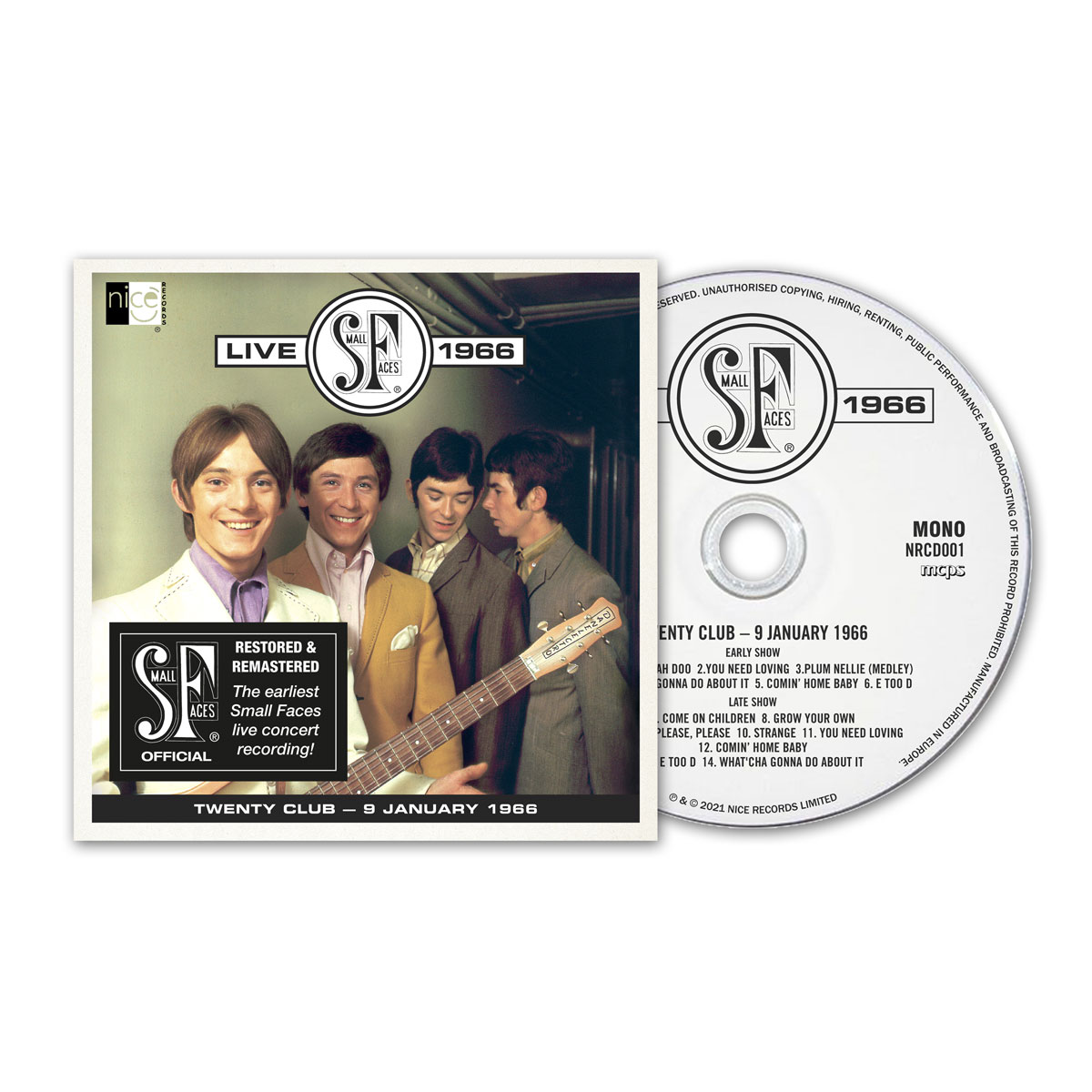 Small Faces Live 1966 - CD edition